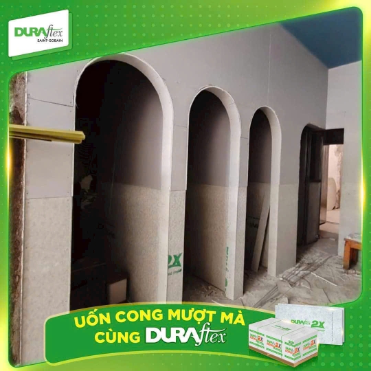 Tấm DURAflex Low Carbon 1220x2440x6MM Vuông Cạnh