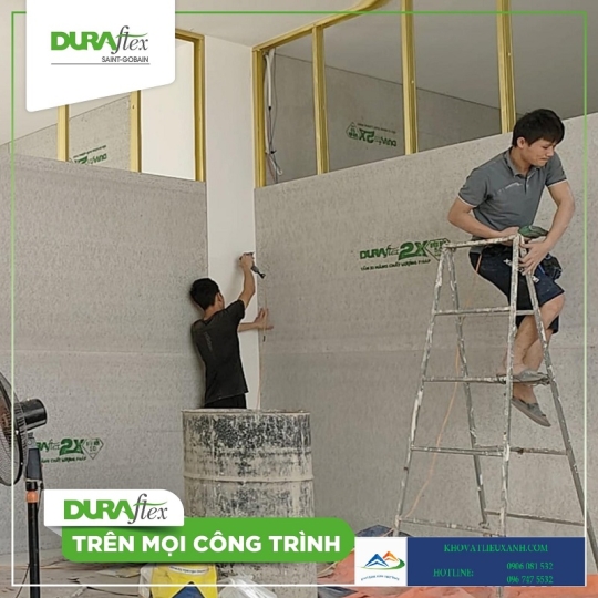 Tấm DURAflex Low Carbon 1220x2440x6MM Vuông Cạnh