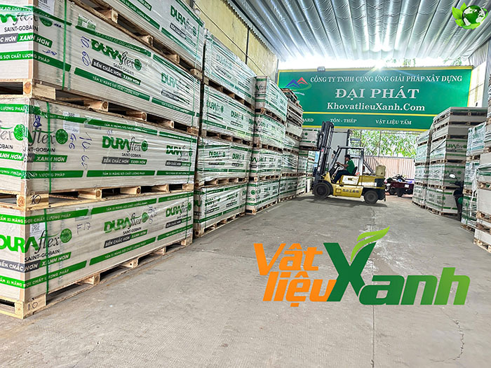 Tấm DURAflex tại kho Bình Dương