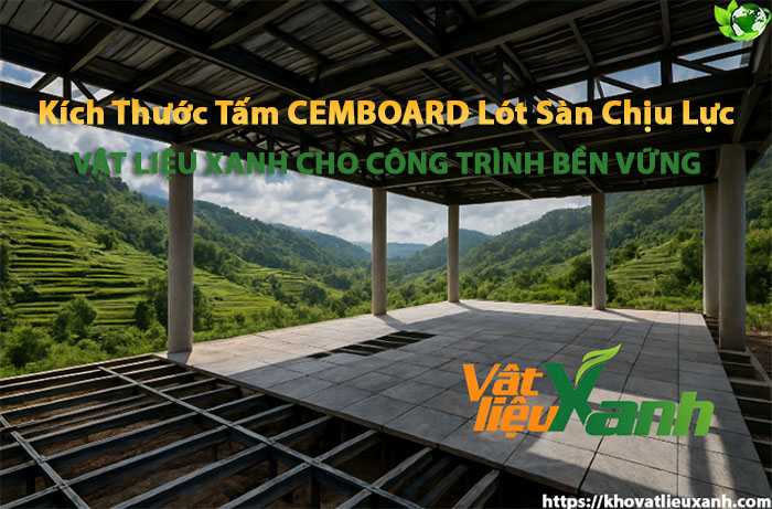 Kích thước tấm xi măng DURAflex 2X chuẩn 1220 x 2440mm tại kho Đại Phát