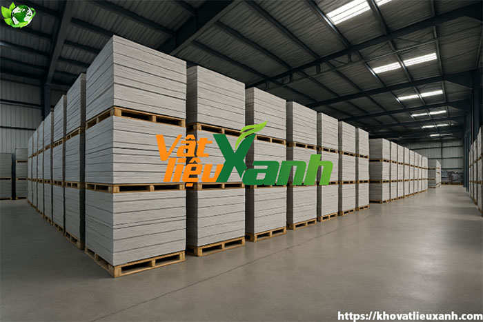Kho Vật Liệu Xanh chuyên phân phối tấm CEMBOARD chính hãng