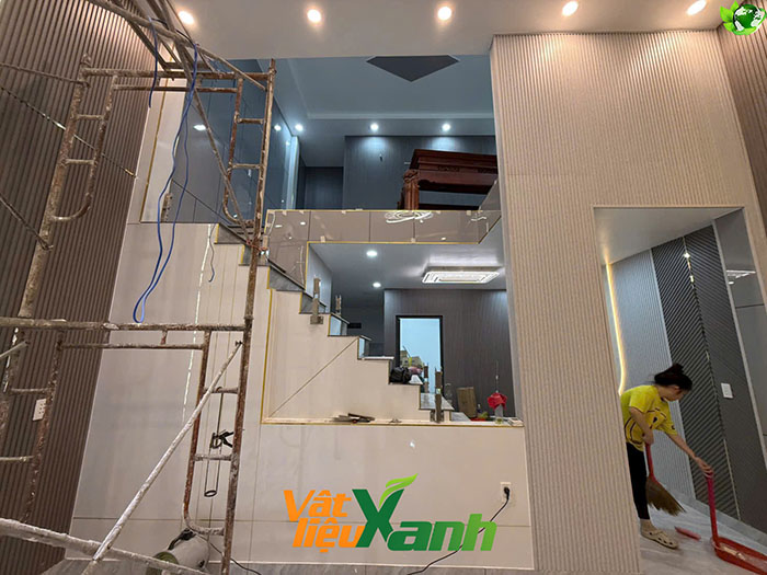 Tấm xi măng làm tường bền đẹp