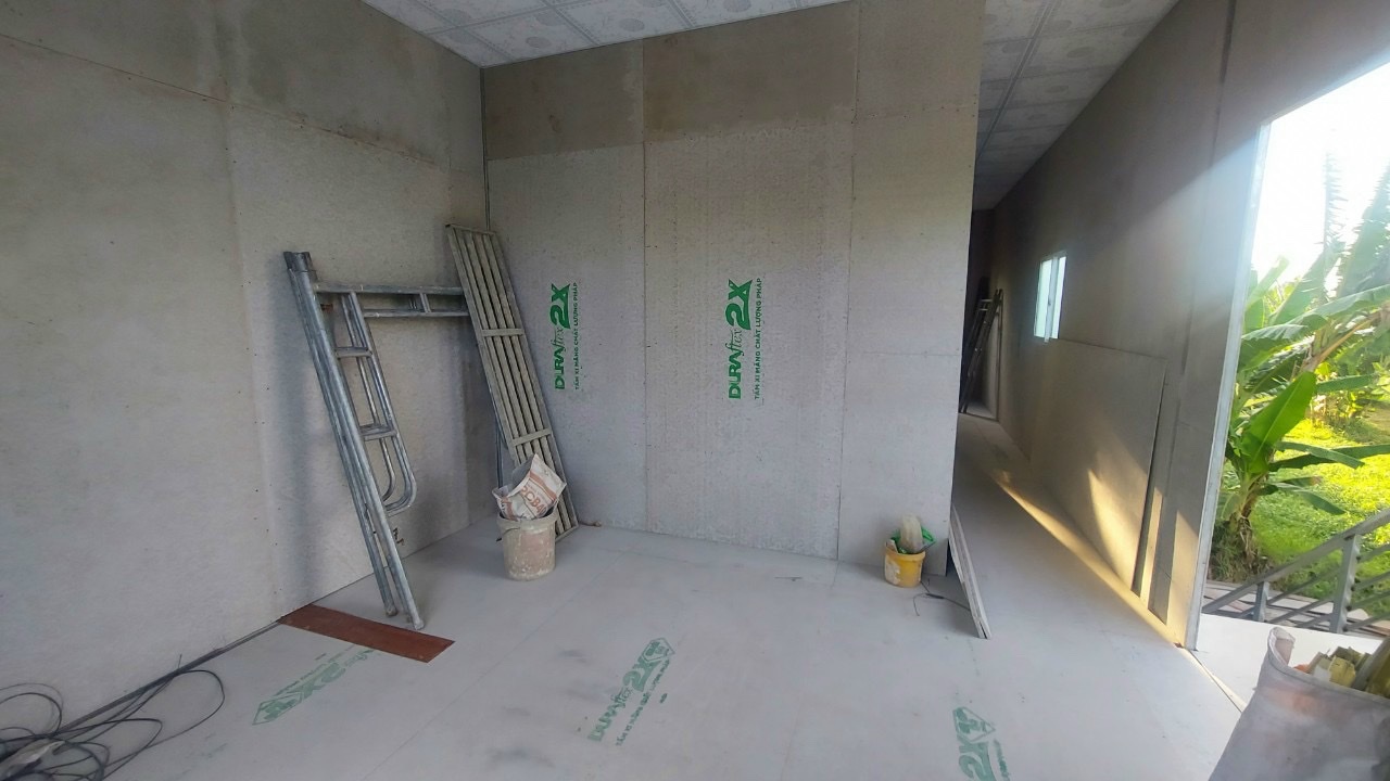 tấm duraflex làm vách ngăn