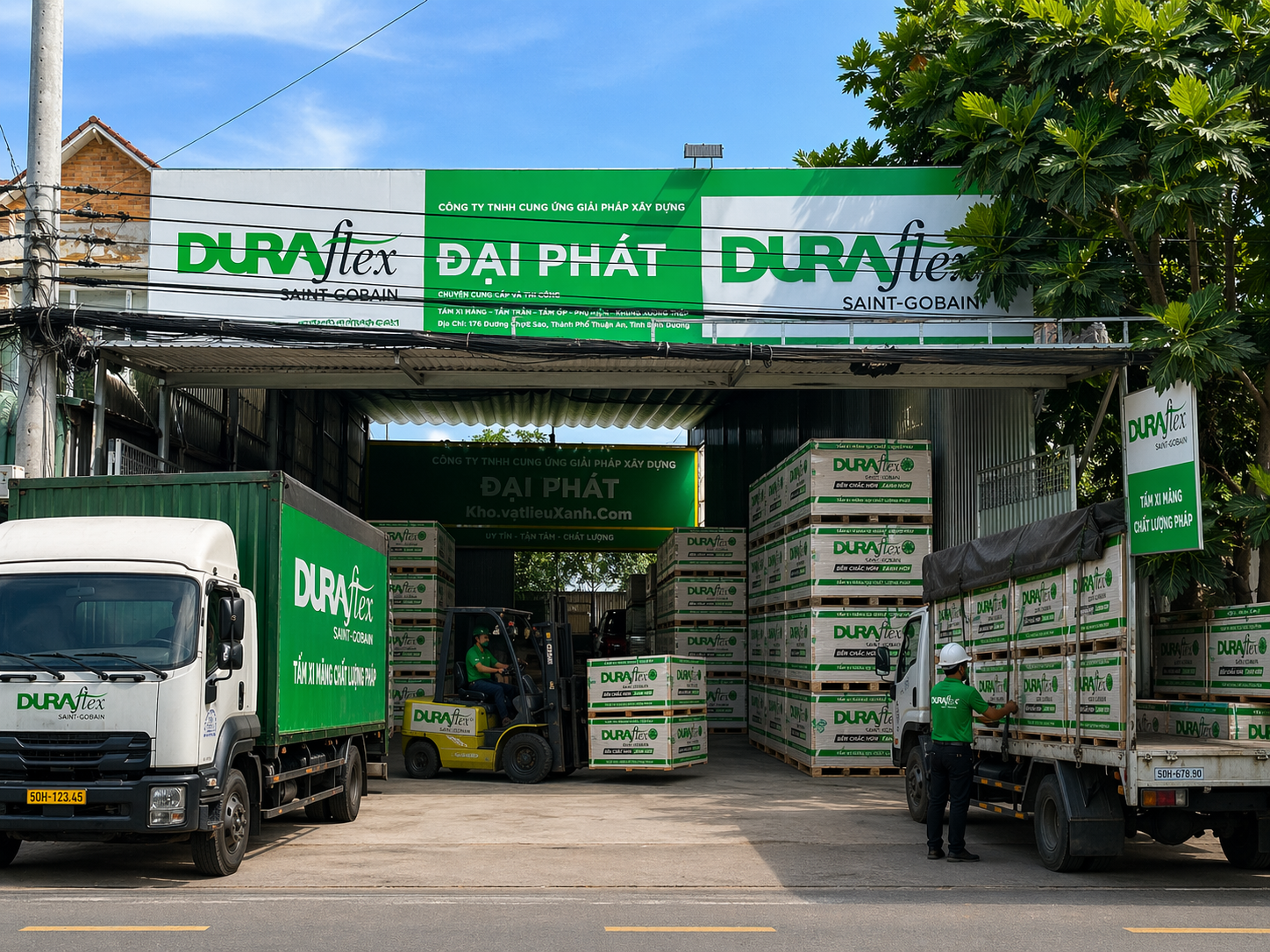 Mua tấm xi măng duraflex