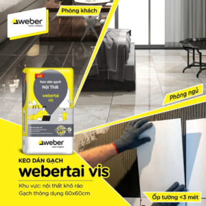 Keo dán gạch nội thất