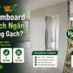 Tấm cemboard làm vách ngăn