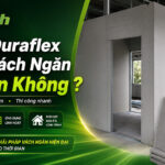 tấm duraflex làm vách ngăn