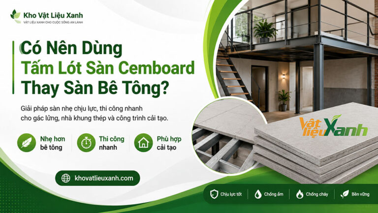 Tấm lót sàn cemboard