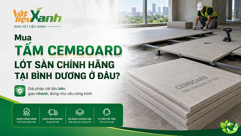 Mua tấm cemboard lót sàn chính hãng