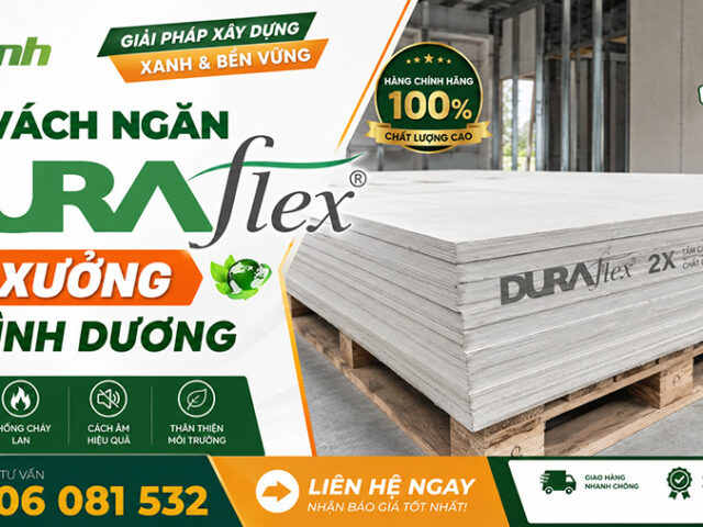 Tấm vách ngăn duraflex giá xưởng
