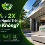 tấm duraflex 2x ứng dụng ngoài trời