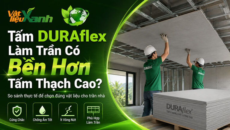 tấm duraflex làm trần