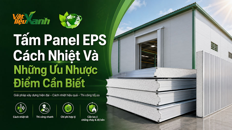 tấm panel eps cách nhiệt