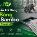 thi công sàn bằng tấm sambo