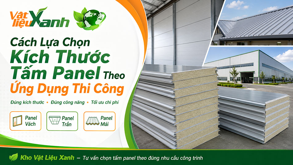kích thước tấm panel