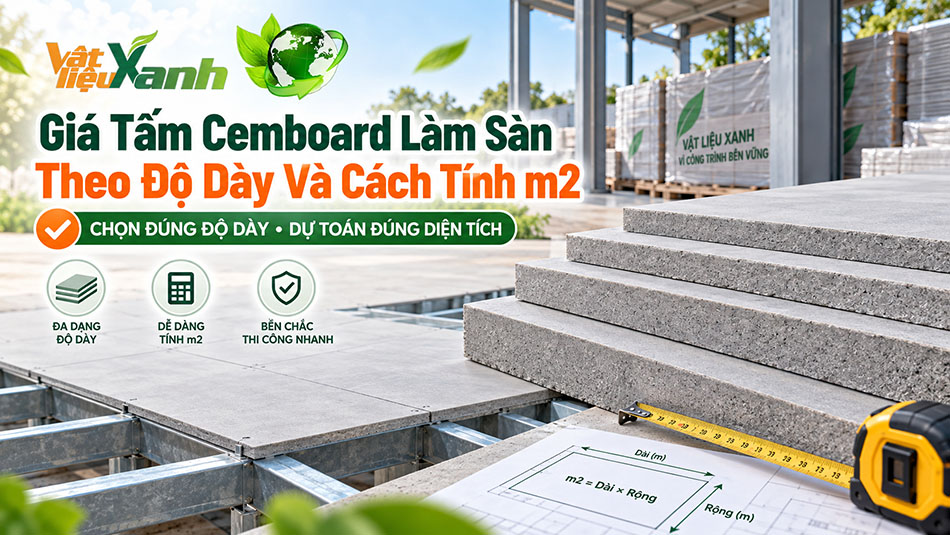 giá tấm cemboard làm sàn