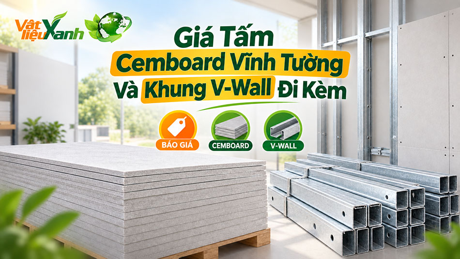 giá tấm Cemboard Vĩnh Tường