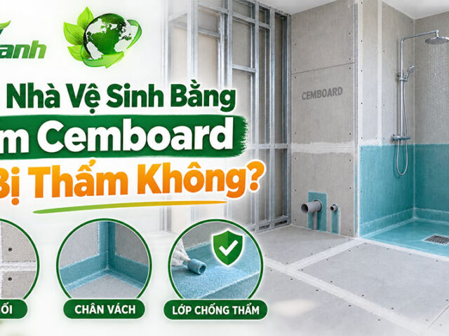 làm nhà vệ sinh bằng tấm cemboard