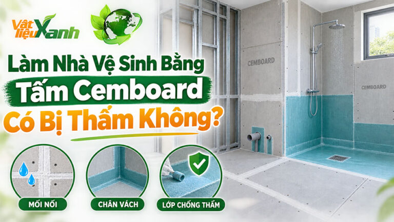 làm nhà vệ sinh bằng tấm cemboard