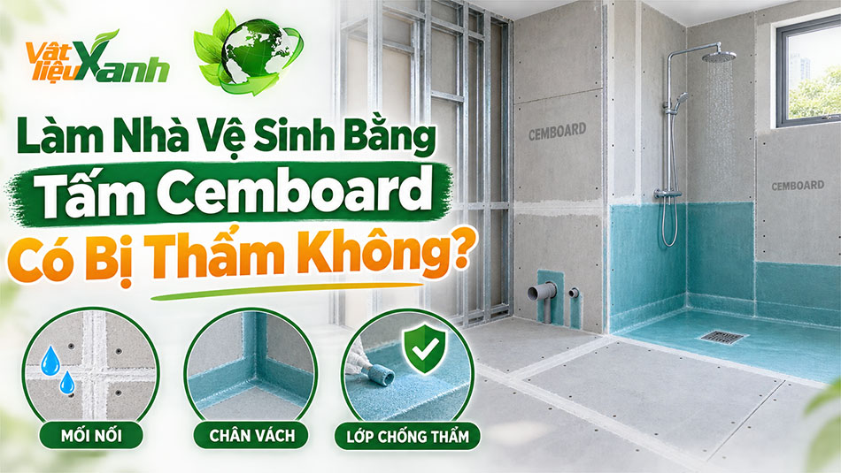 làm nhà vệ sinh bằng tấm cemboard