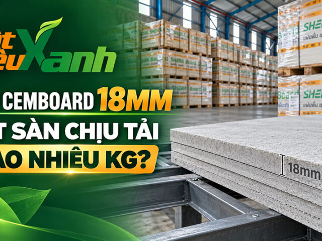 Tấm Cemboard 18mm