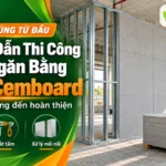 Thi Công Vách Ngăn Bằng Tấm Cemboard