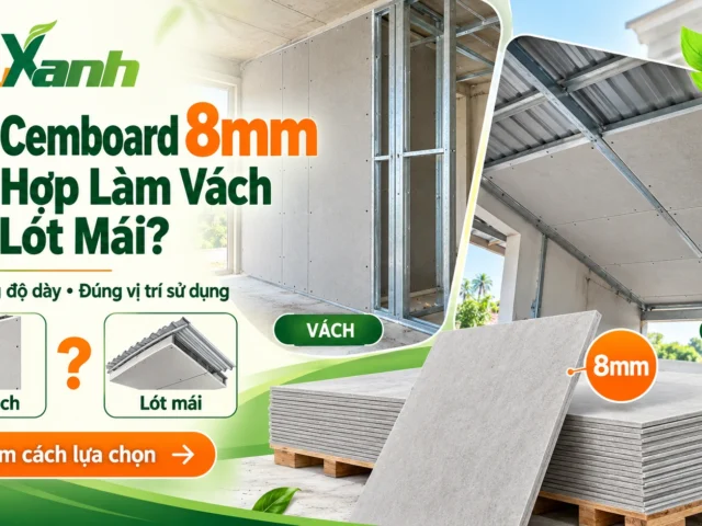 Tấm Cemboard 8mm
