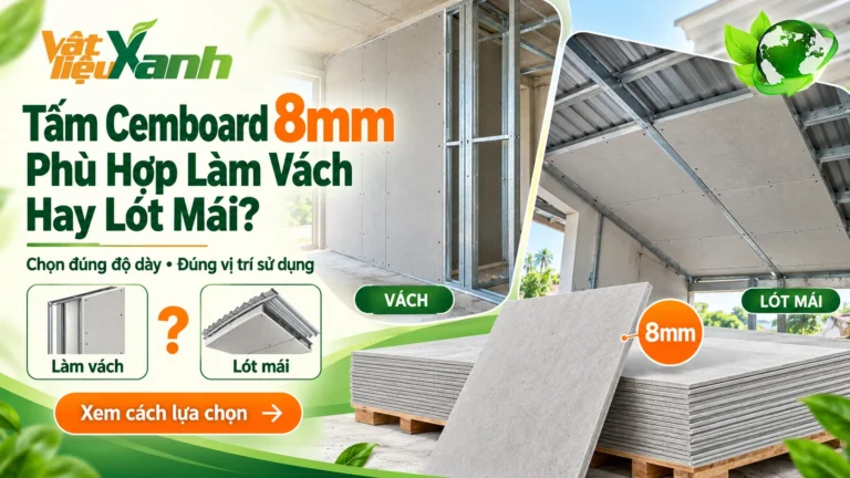 Tấm Cemboard 8mm
