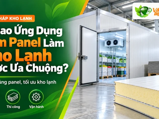 Ứng Dụng Tấm Panel Làm Kho Lạnh